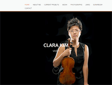 Tablet Screenshot of clarakim.info